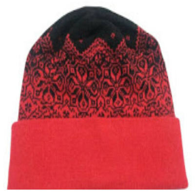 Red Colour Woolen Cap